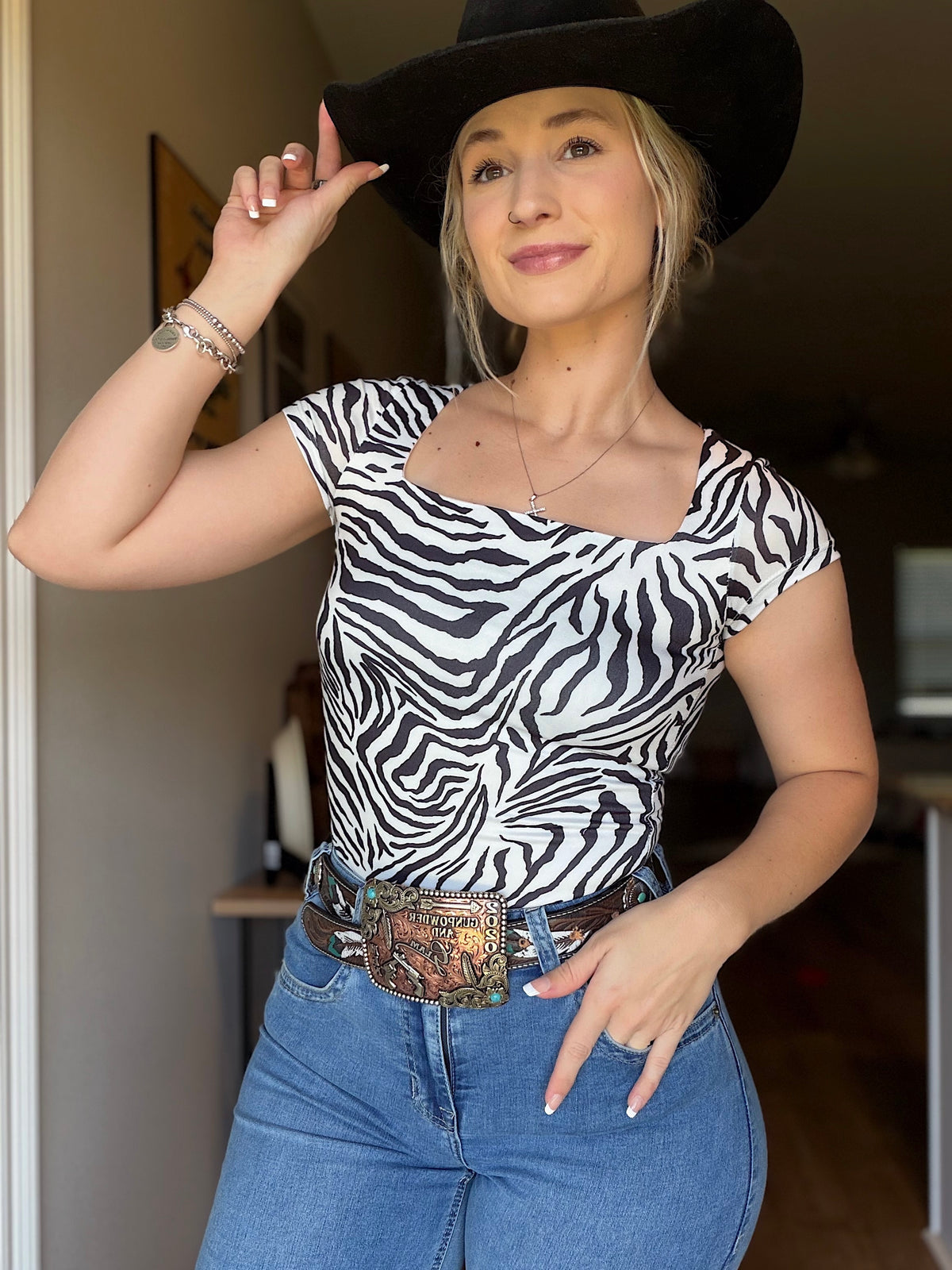 Zebra Bodysuit