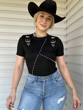 Load image into Gallery viewer, Western Buckle Bodysuit
