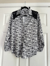 Load image into Gallery viewer, Lasso The Lace Button Down
