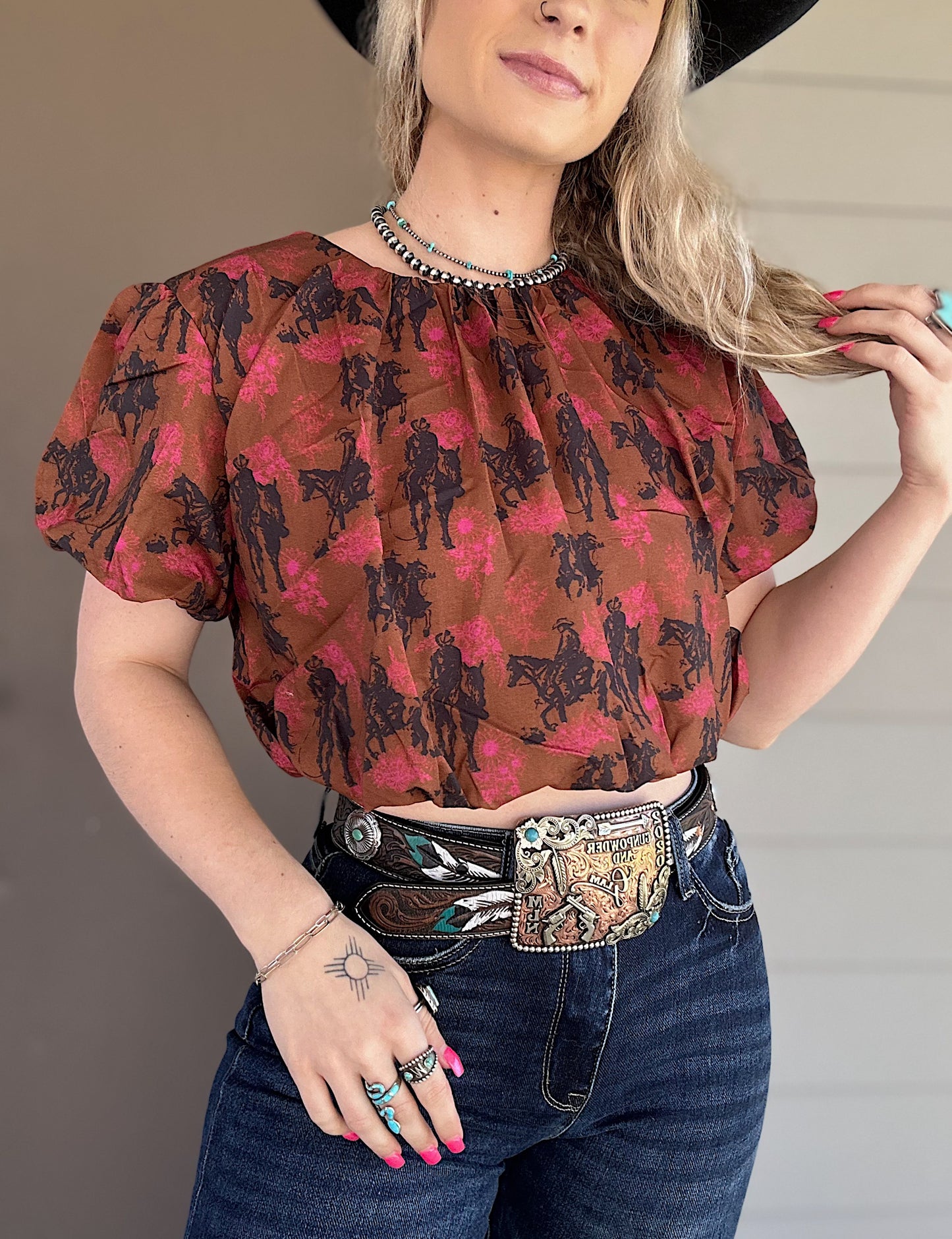 The Cow-Ture Top
