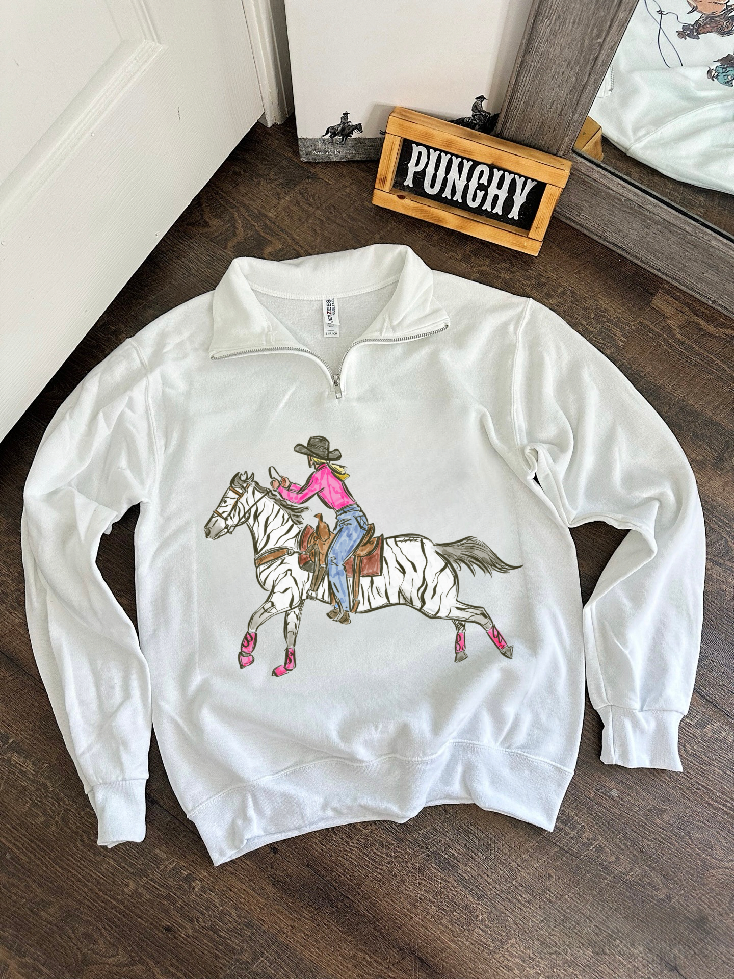Cowgirl Chaos Quarter Zip