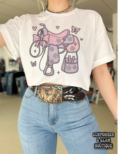 Load image into Gallery viewer, Girly Saddle Tee or Crewneck
