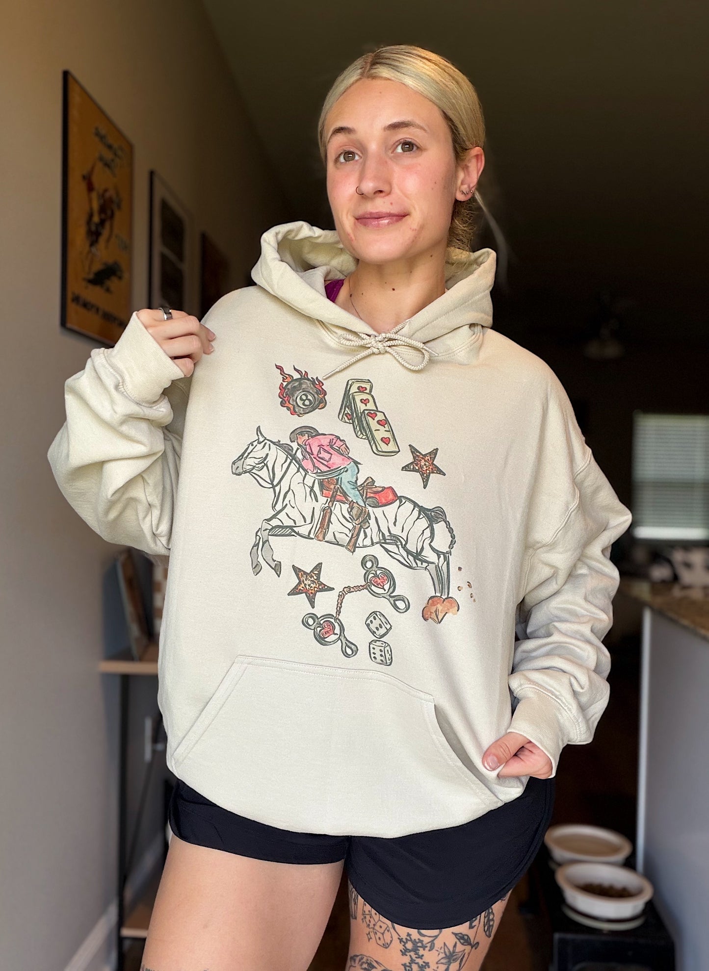 Wild Card Cowboy Hoodie