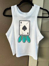 Load image into Gallery viewer, Ace of Spades Cropped Tank
