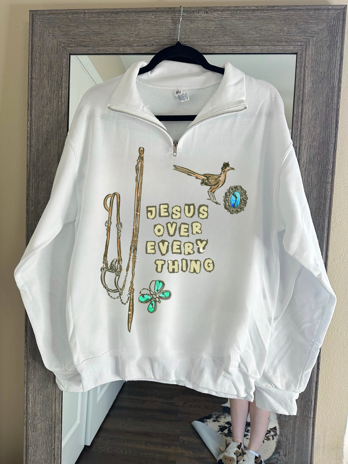 Jesus Over Everything Quarter Zip
