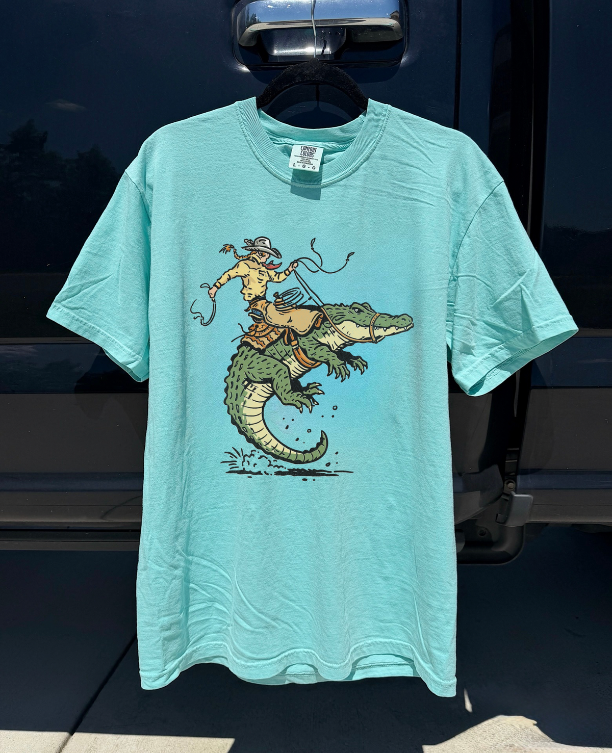 Alligator Cowboy COMFORT COLORS TEE