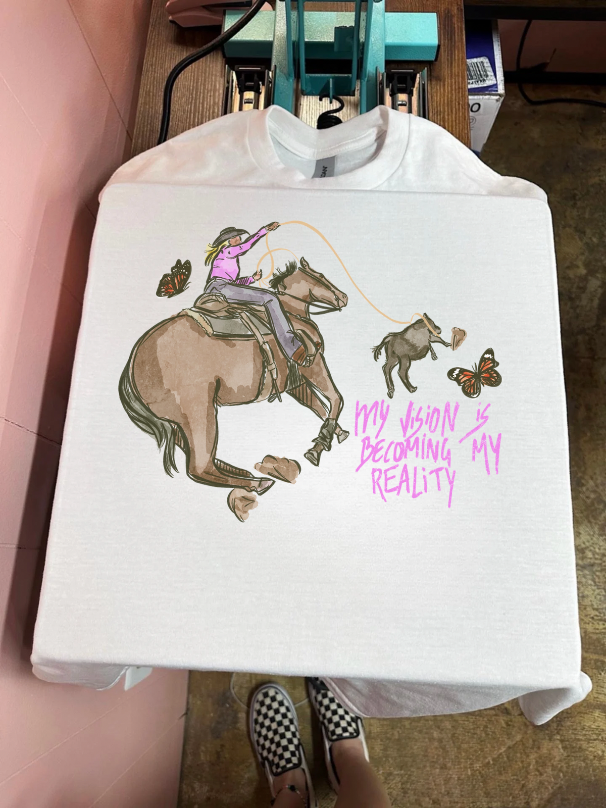 Vision To Reality TEE or CREWNECK