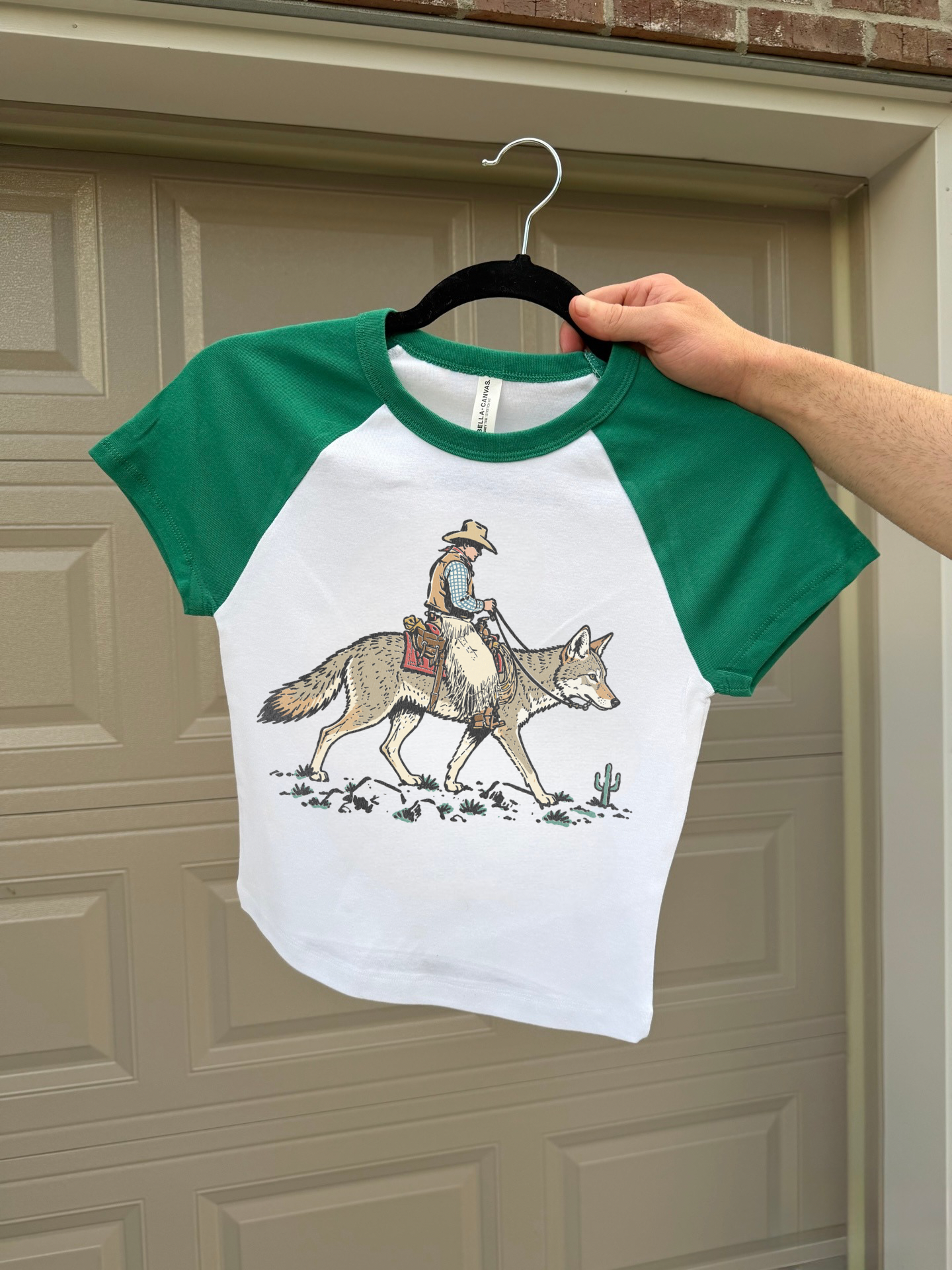 Coyote Cowboy Baby Tee