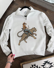Load image into Gallery viewer, Cowboy Jaguar Quarter Zip
