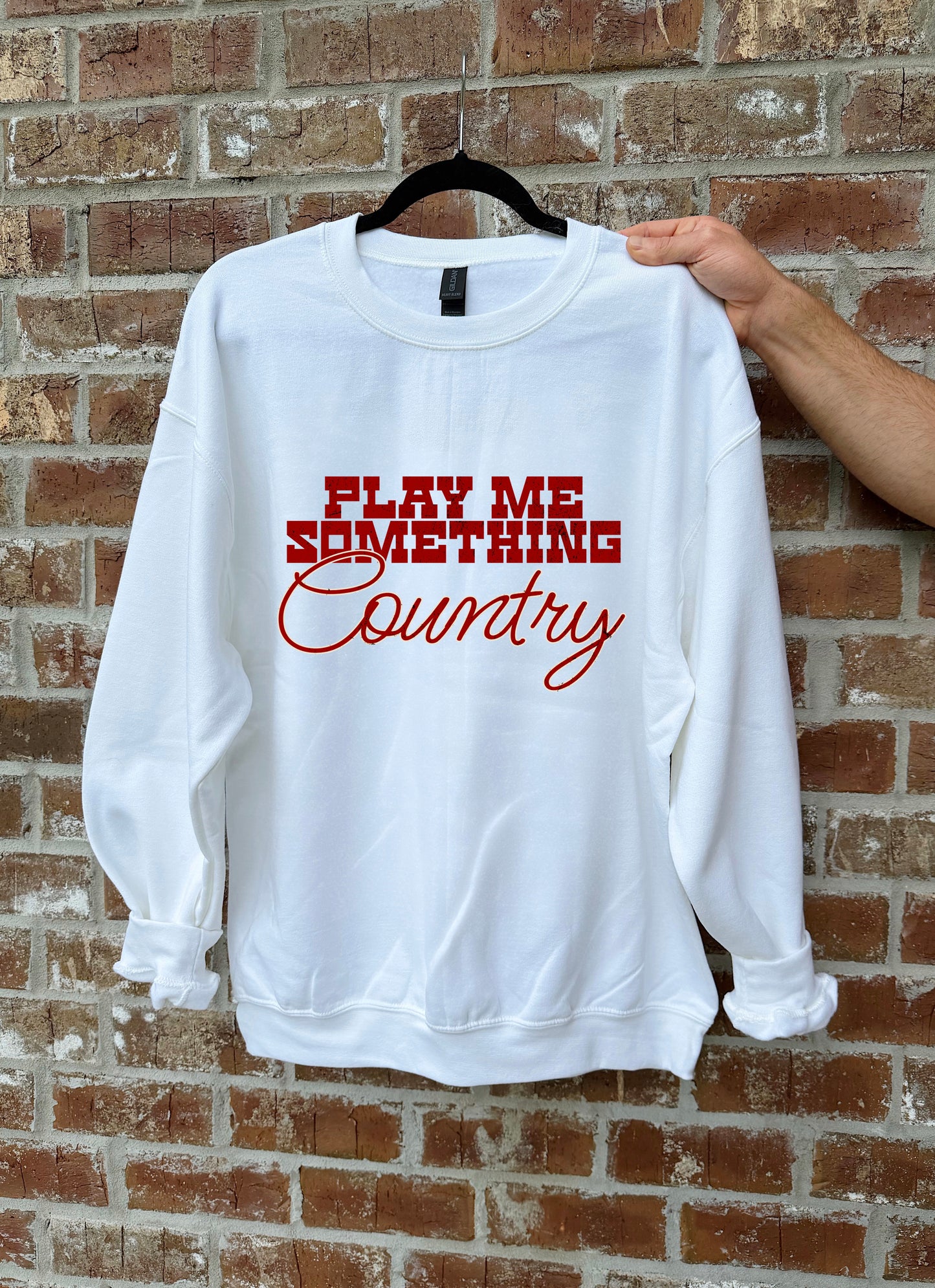 Play Me Something Country TEE or CREWNECK