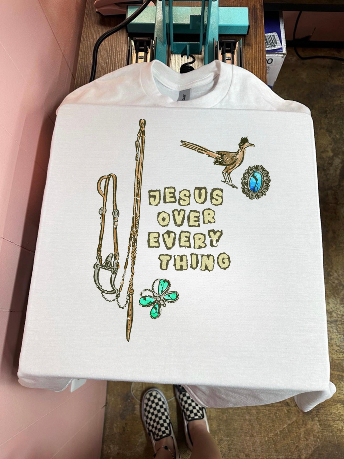 Jesus Over Everything TEE or CREWNECK