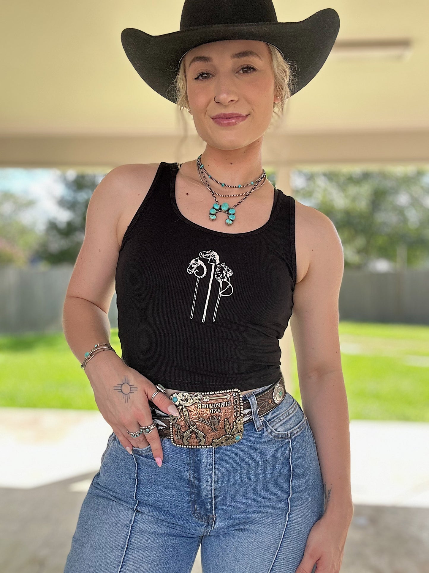 Stick Pony Ribbed Tank