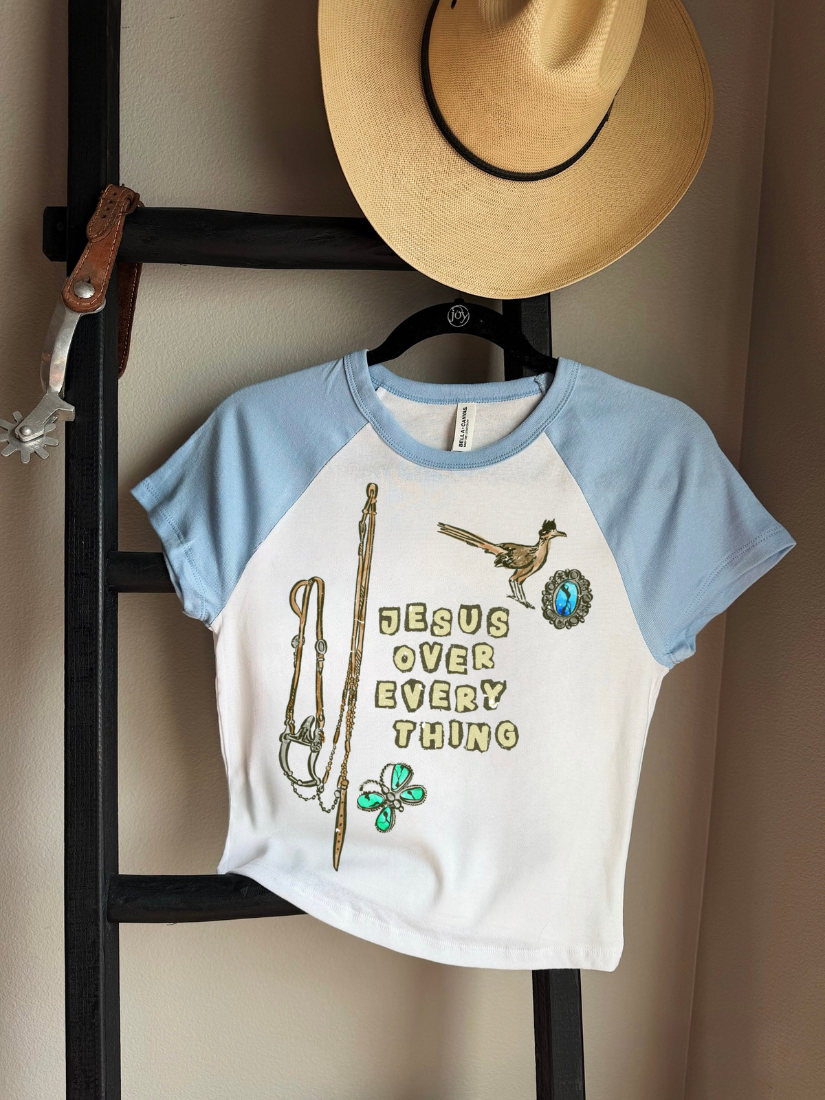 Jesus Over Everything Baby Tee