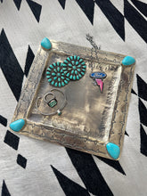 Load image into Gallery viewer, Sterling Silver &amp; Turquoise Tray

