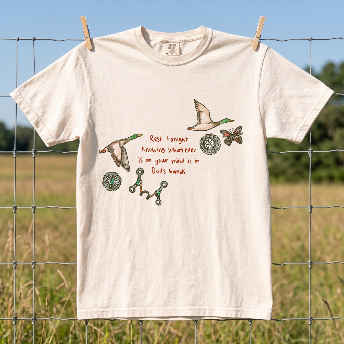 In God’s Hands COMFORT COLORS TEE
