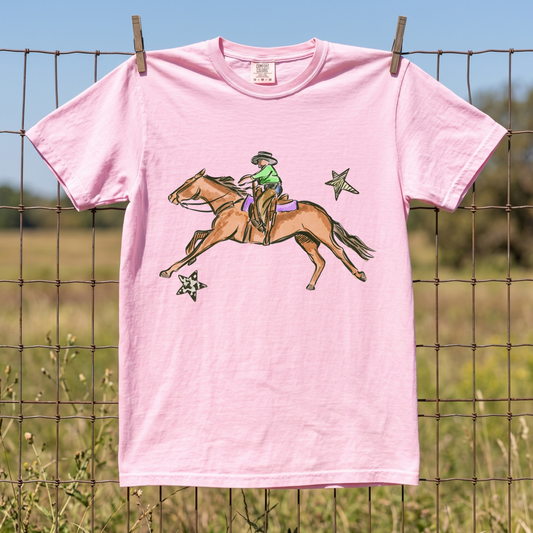 Cosmic Cowboy COMFORT COLORS TEE
