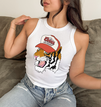 Load image into Gallery viewer, Punchy Tiger Cropped Tank
