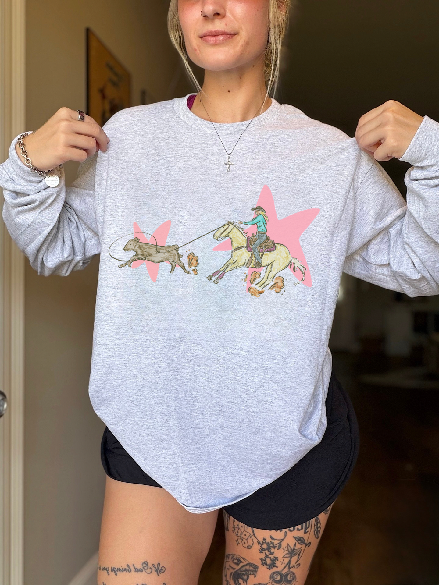 Cowgirl Roundup Long Sleeve Tee