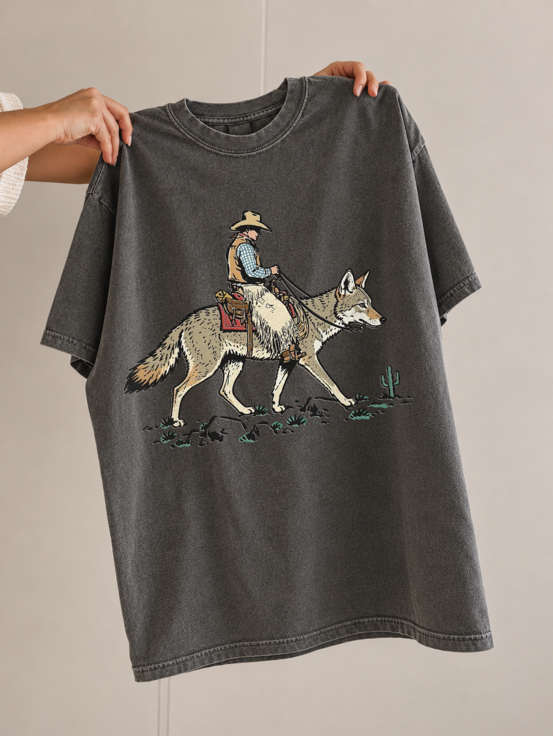 Coyote Cowboy COMFORT COLORS TEE