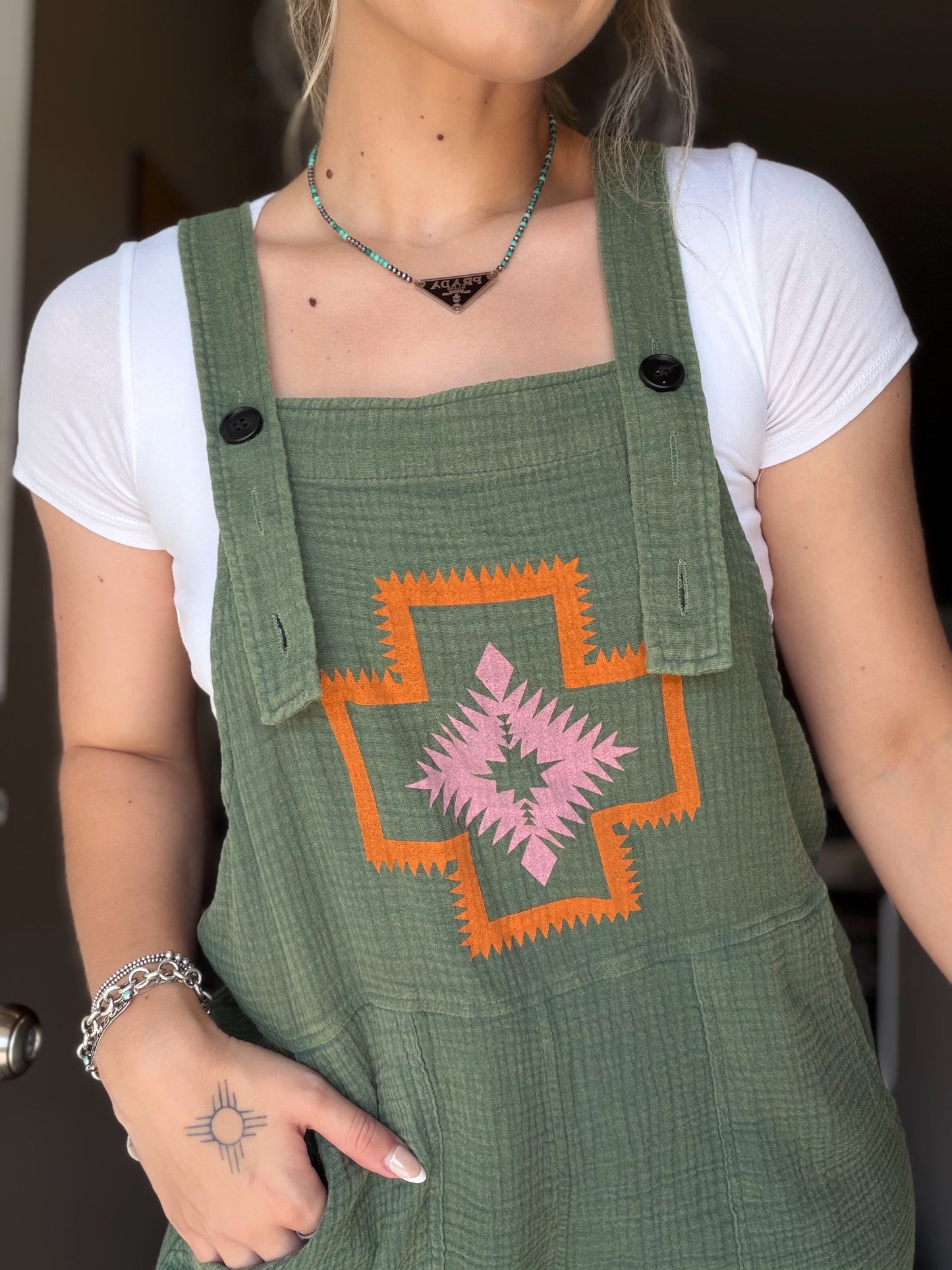 The Desert Sage Romper