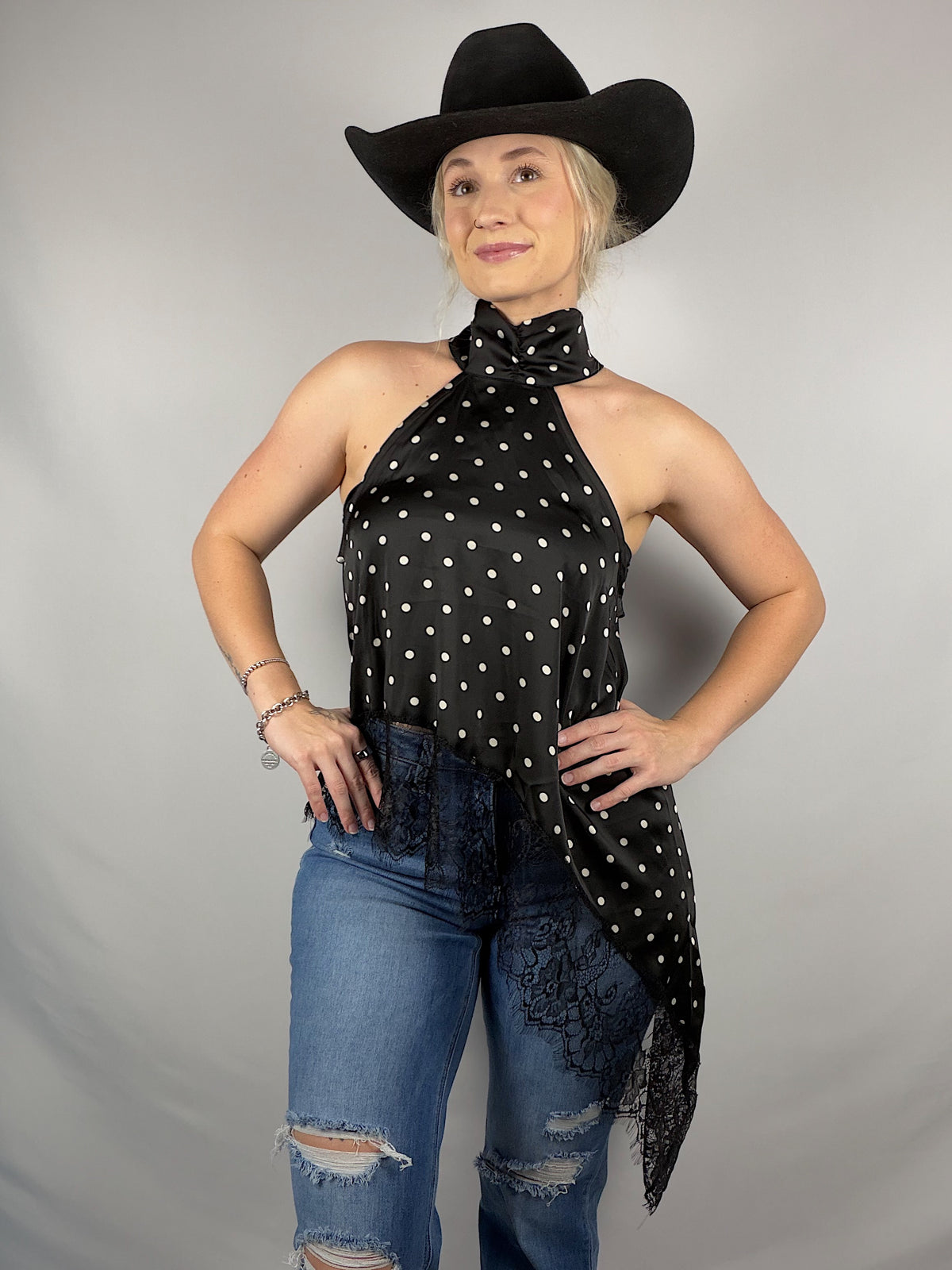 The Dolly Dots Top