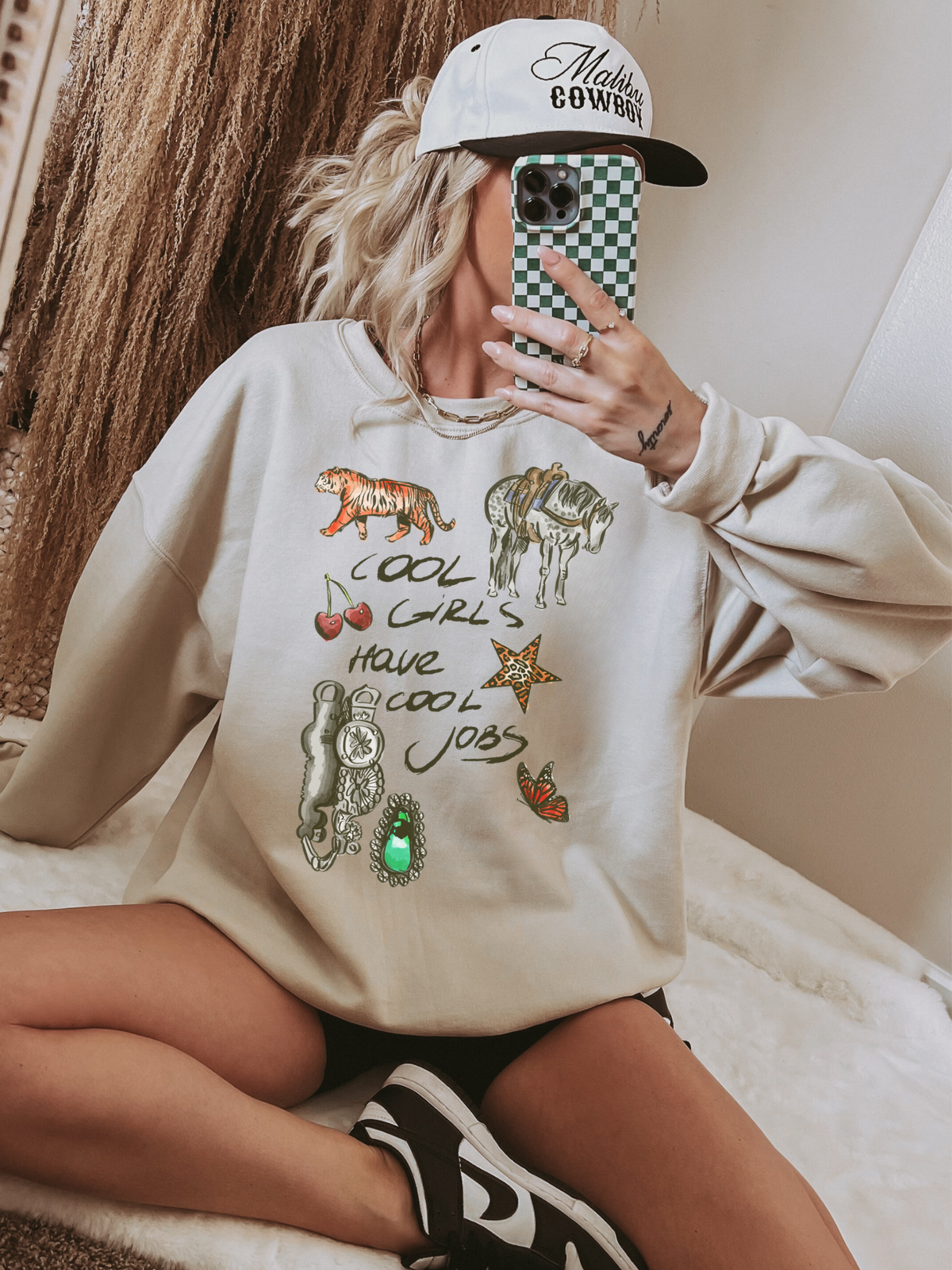 Cool Girls, Cool Jobs TEE or CREWNECK