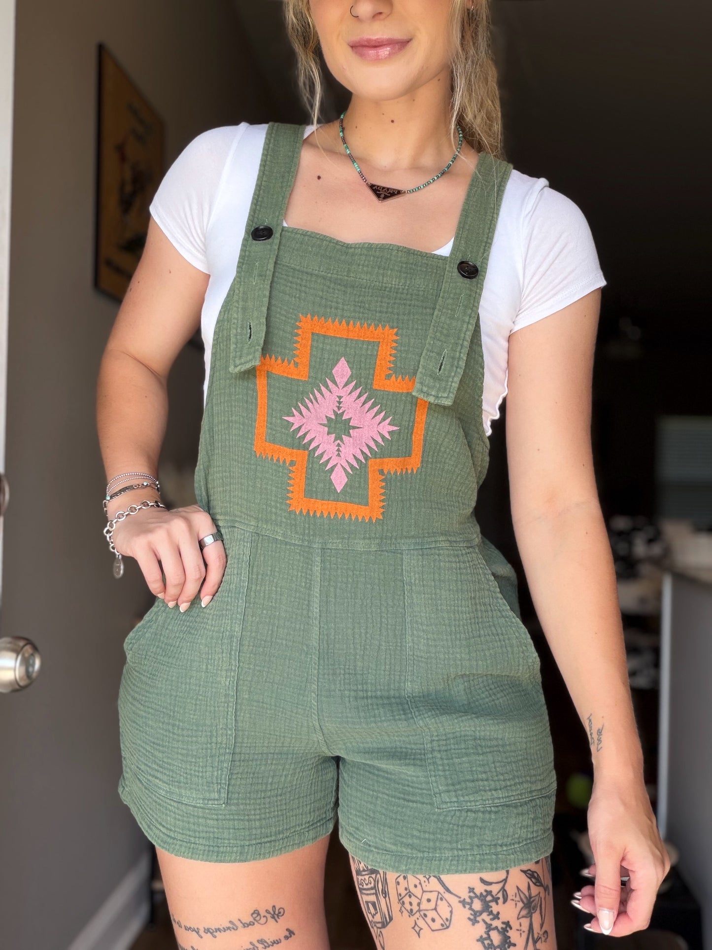 The Desert Sage Romper