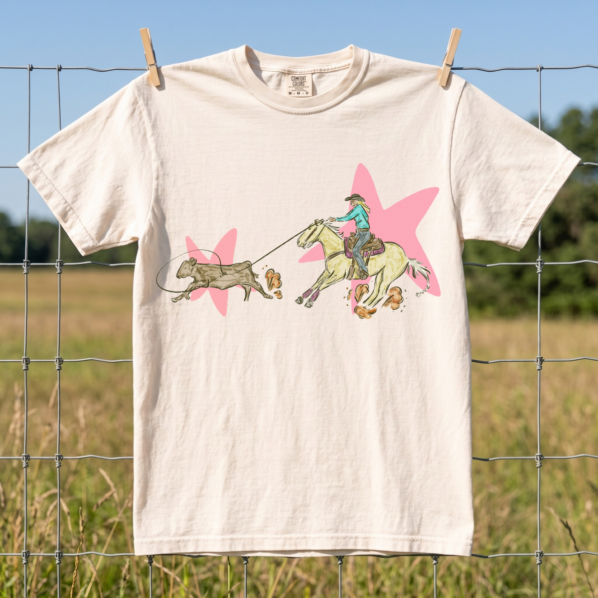 Cowgirl Roundup COMFORT COLORS TEE