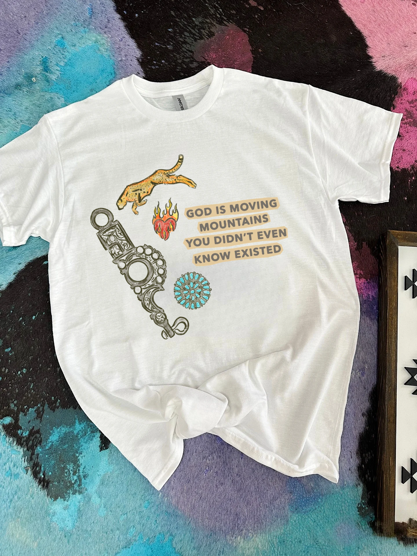 God Is Moving Mountains TEE or CREWNECK