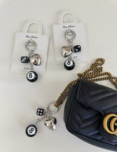 Load image into Gallery viewer, 8 Ball Keychain / Bag Charm
