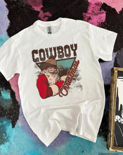 Load image into Gallery viewer, Cowboy Christmas Tee or Crewneck
