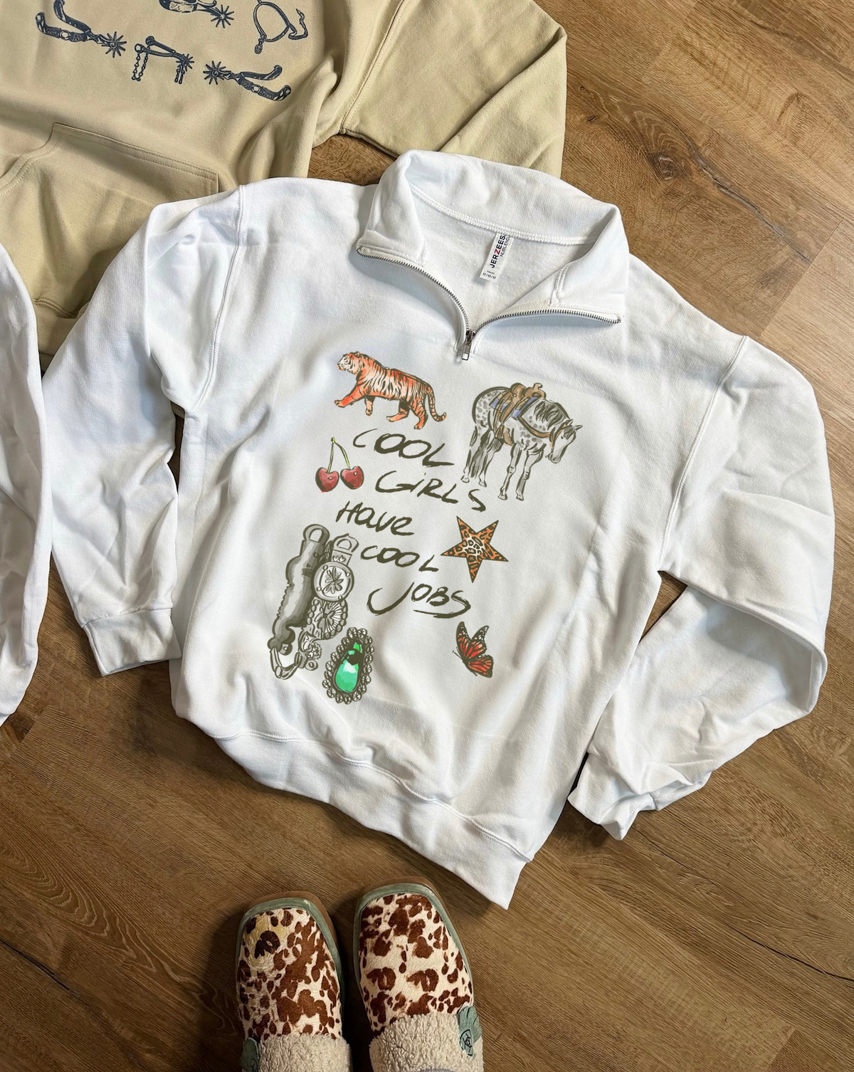 Cool Girls, Cool Jobs Quarter Zip