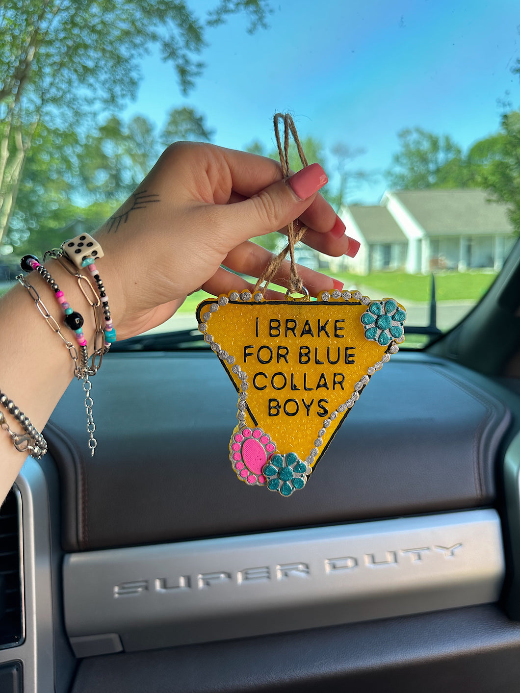 Blue Collar Boys Car Freshie