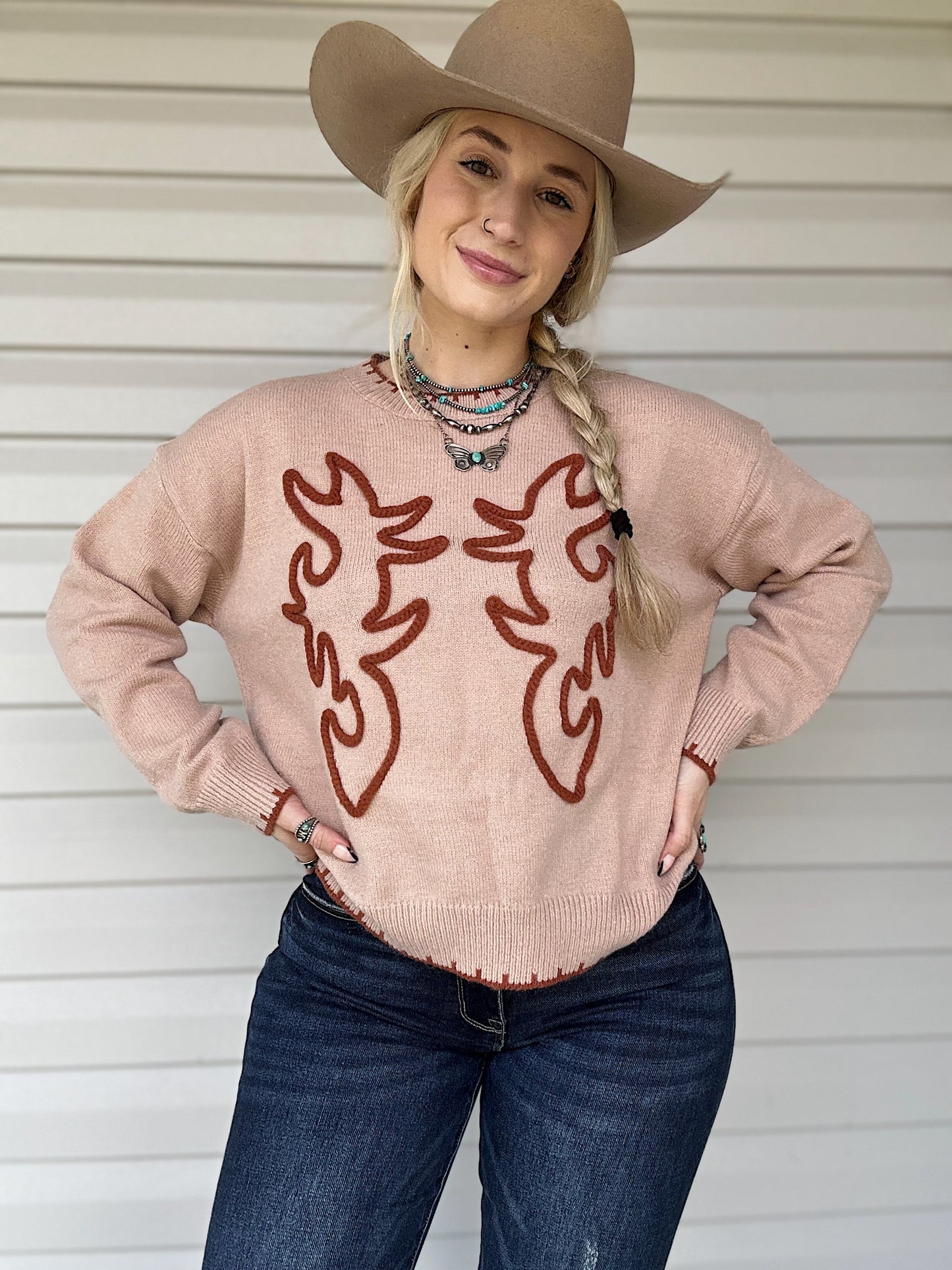 The Boot Stitch Sweater