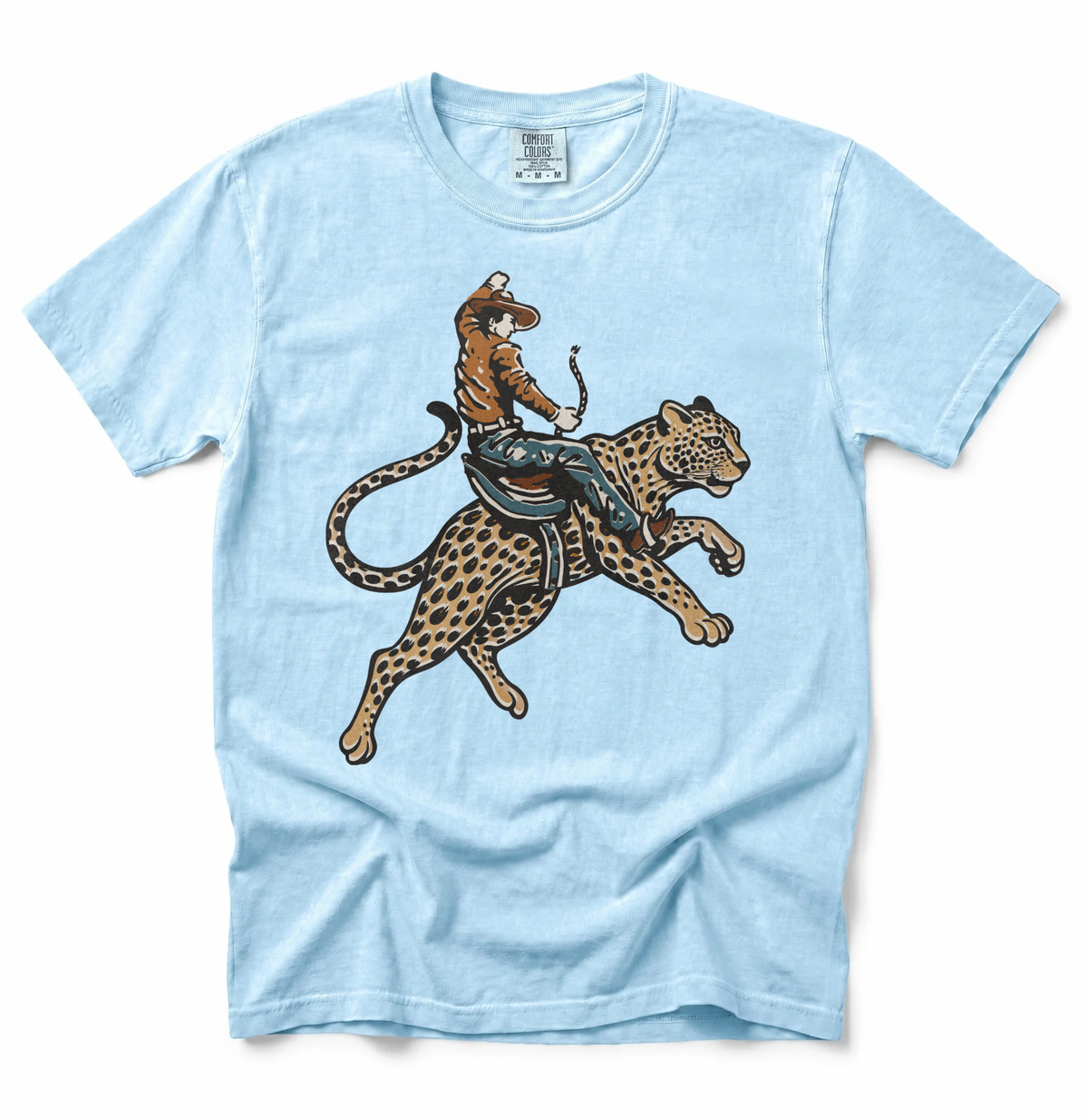 Cowboy Jaguar COMFORT COLORS TEE