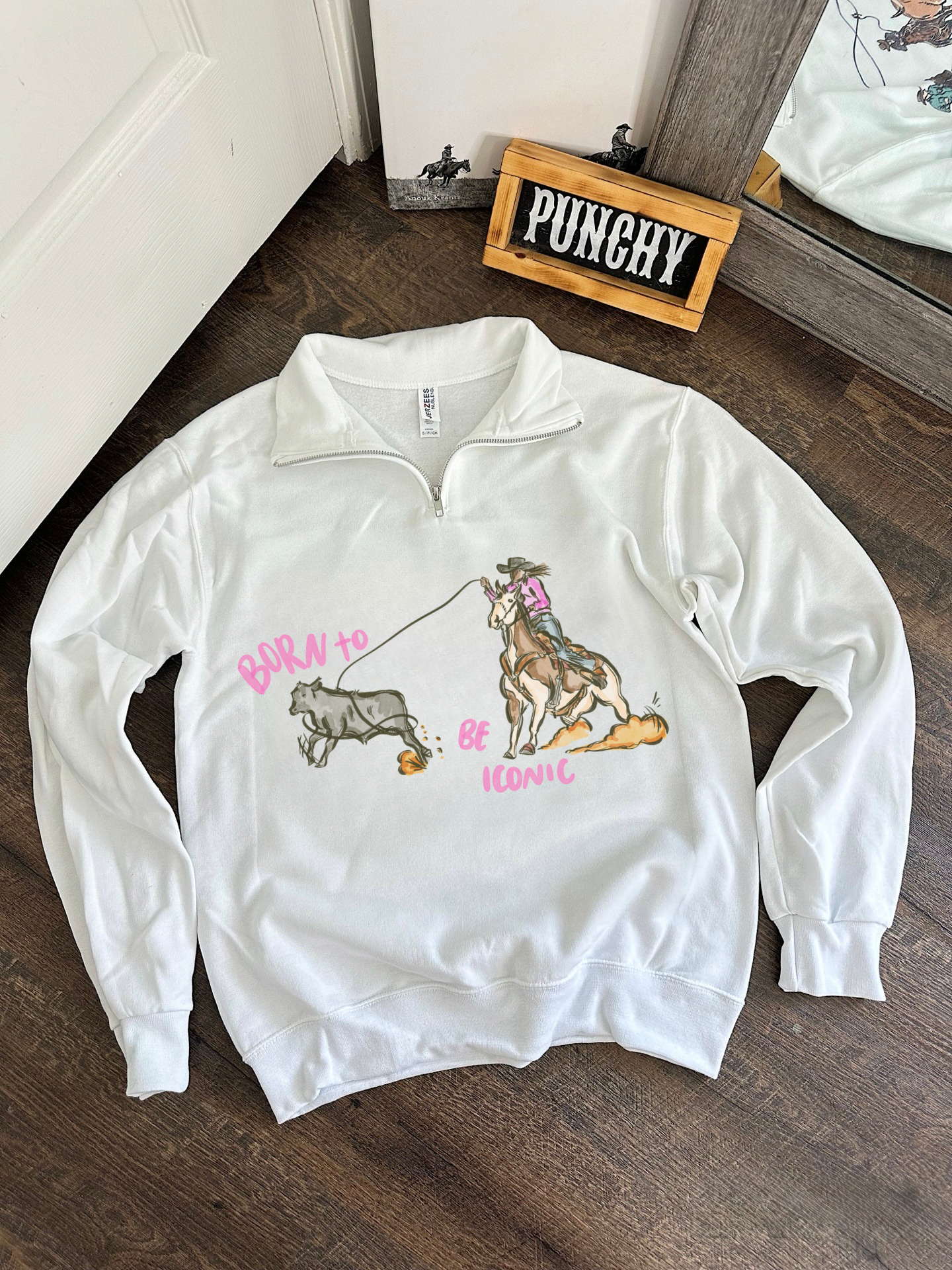 Iconic Cowgirl Quarter Zip