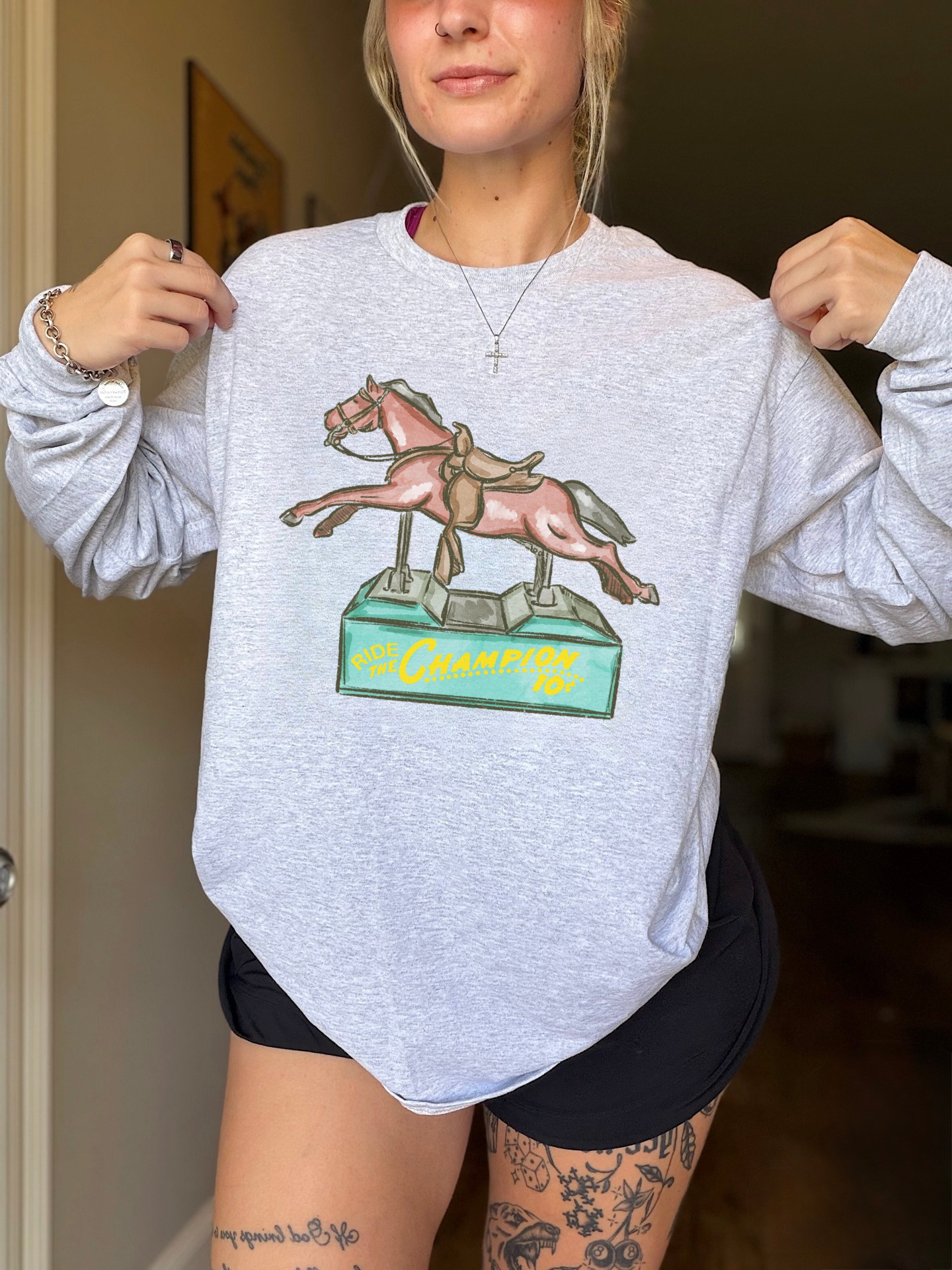 Carnival Cowgirl Long Sleeve Tee