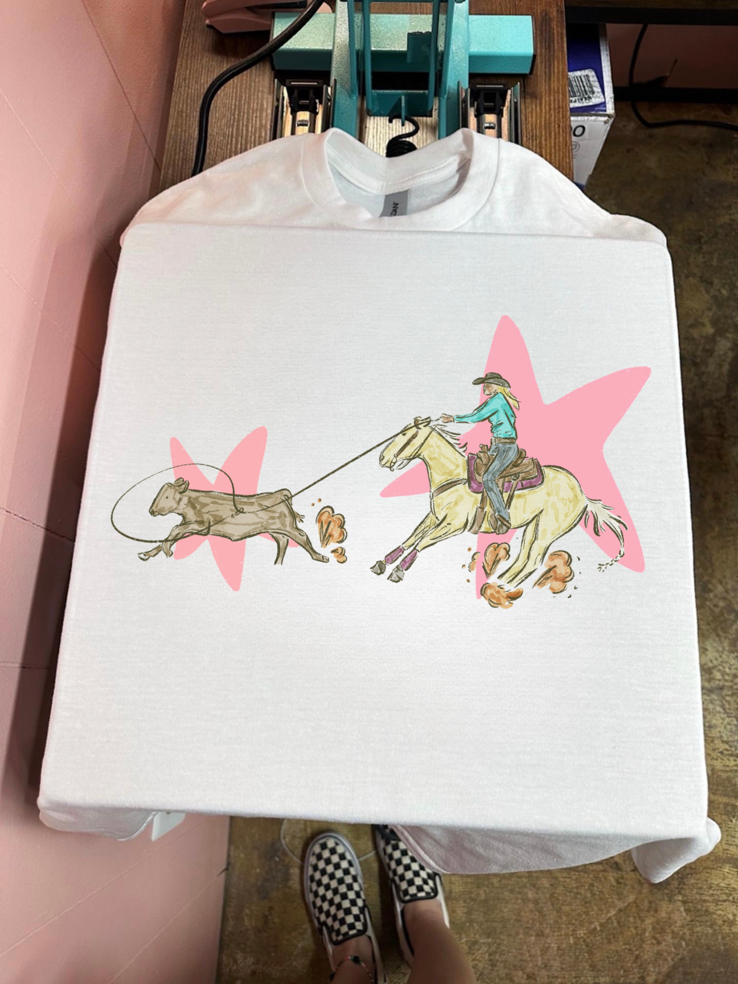 Cowgirl Roundup TEE or CREWNECK