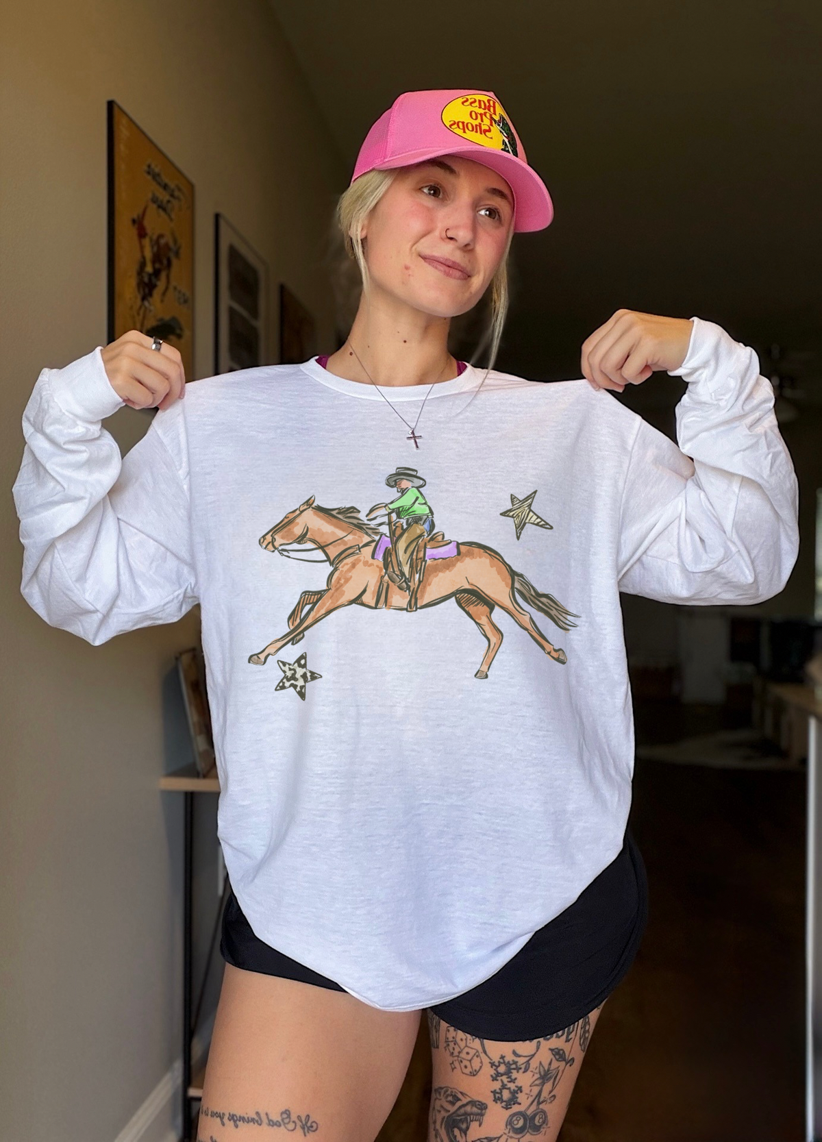 Cosmic Cowboy Long Sleeve Tee
