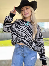 Load image into Gallery viewer, Wild West Zoo Sweater

