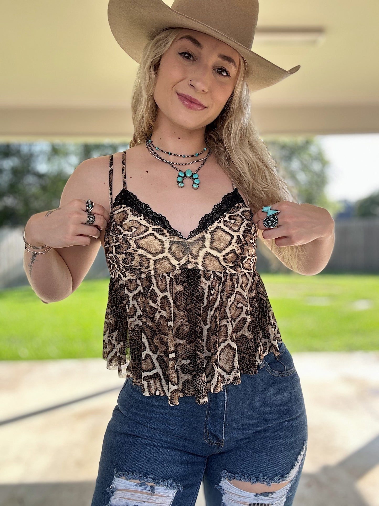 The Snake Skin Tank