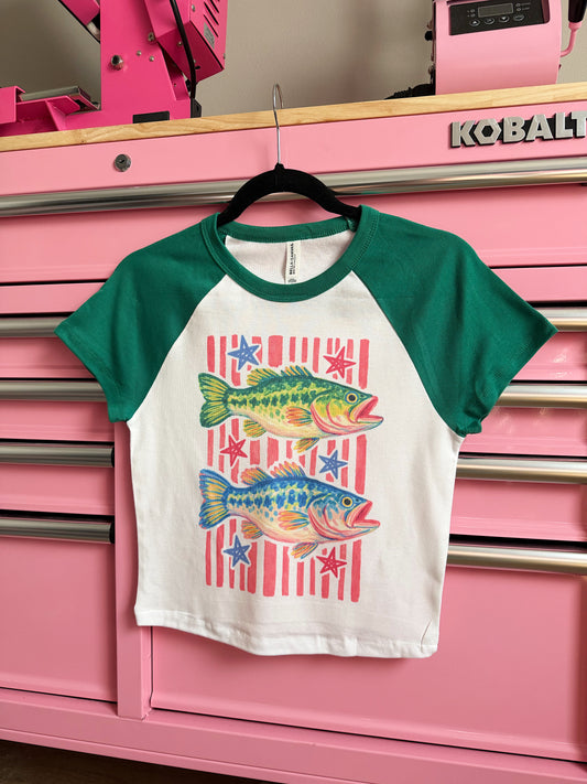 Preppy Fish Baby Tee