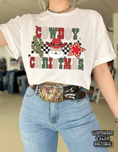 Load image into Gallery viewer, Cowboy Christmas Tee or Crewneck

