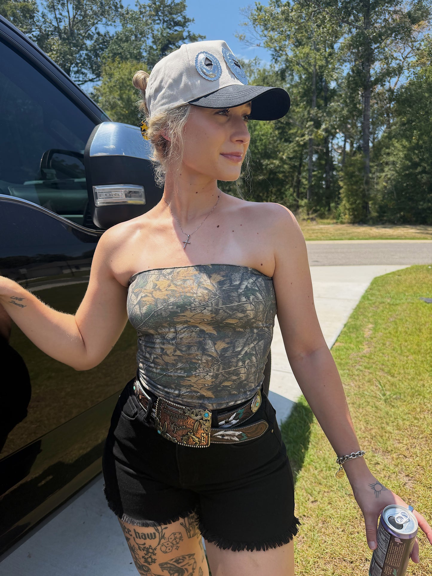Camo Tube Top