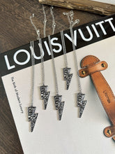 Load image into Gallery viewer, Tooled Bolt Necklace
