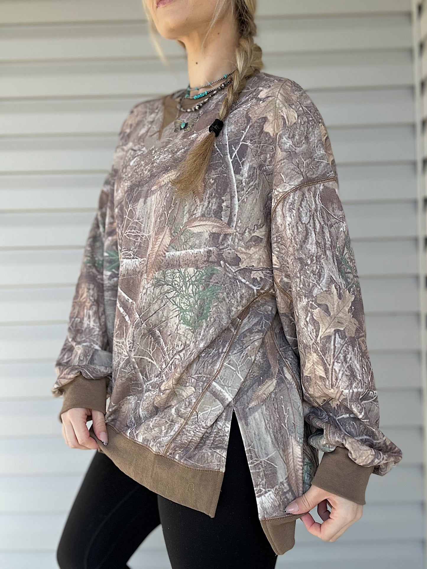 The Vintage Camo Top