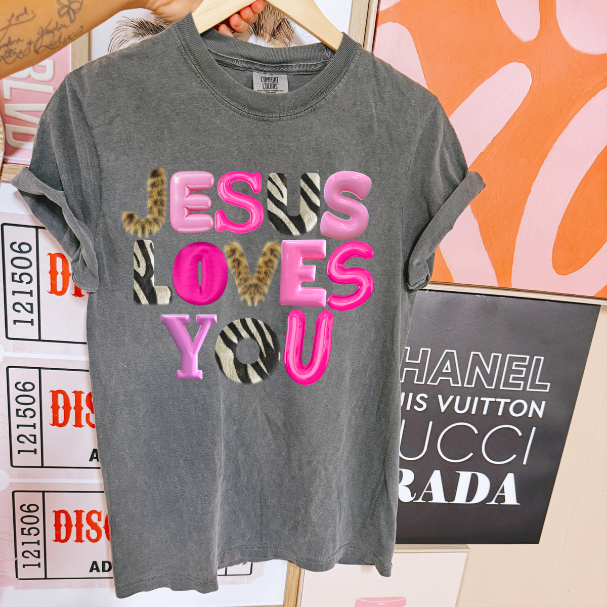 Jesus Loves You COMFORT COLORS TEE