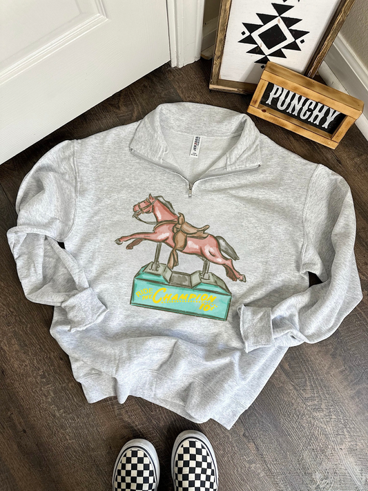 Cowgirl Carnival Quarter Zip