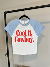 Load image into Gallery viewer, Cool It, Cowboy Baby Tee
