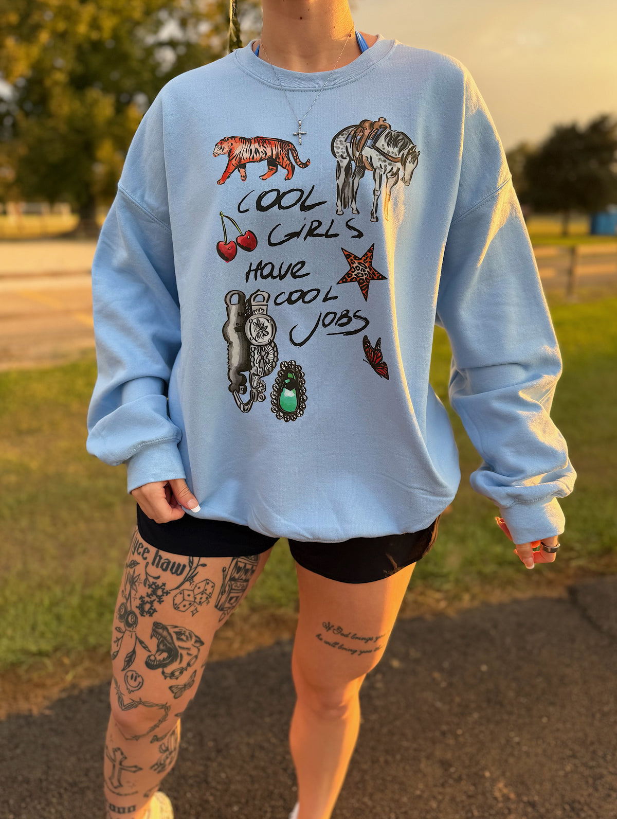 Cool Girls, Cool Jobs Crewneck
